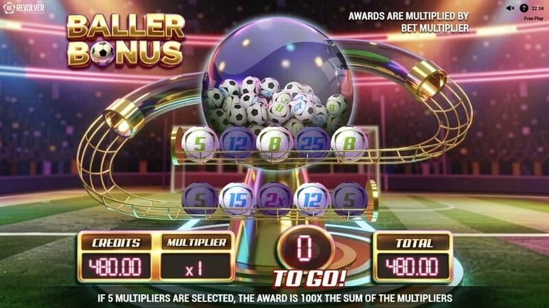 Trophy Spins World Cup 26 - lancement de la manche Baller Bonus